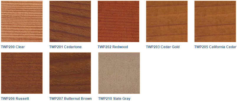 TWP 200 Series colors