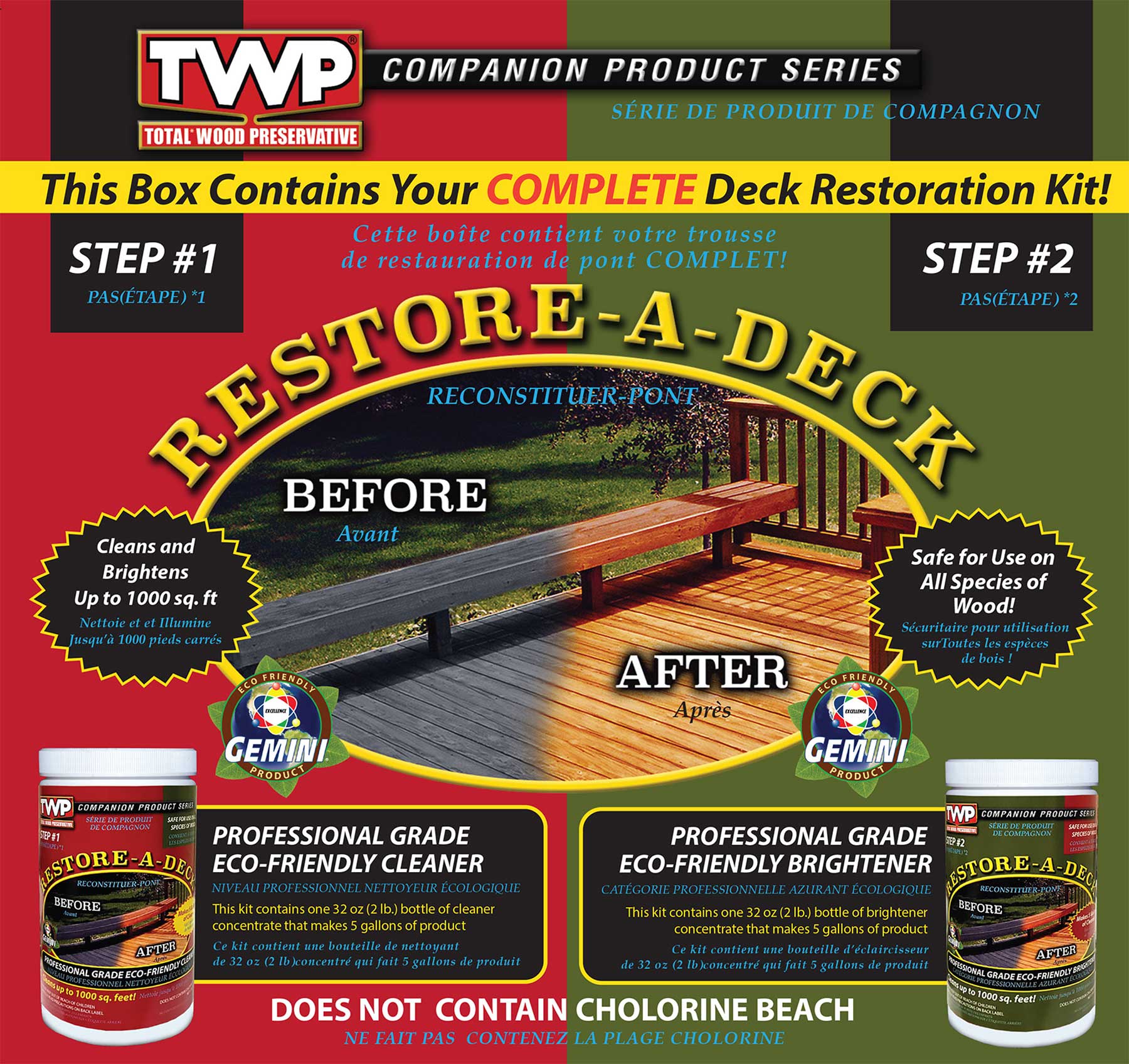 Gemini Restore A Deck Kit The Sealer Store
